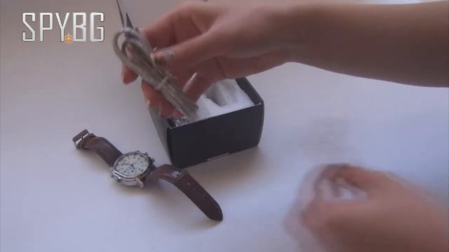 Камера в часовник с кожена каишка от SPY.BG смотреть онлайн