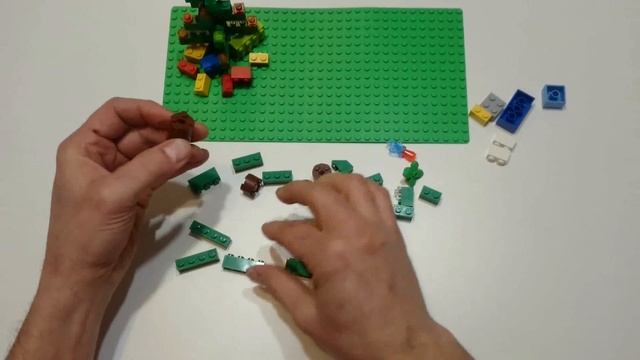 Instruction how to make a LEGO Christmas Tree - Merry Christmass to All of You. смотреть онлайн