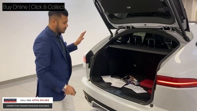 2018 Jaguar E-Pace 2.0 D180 R-Dynamic HSE AWD (Black Pack) смотреть онлайн