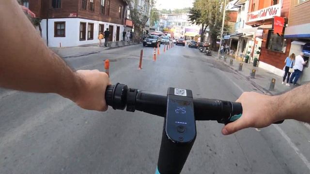 "BinBin" Ninebot MAX Plus Electric Scooter To Rent - Istanbul Beylerbeyi (Environment Sound Only) 4 смотреть онлайн