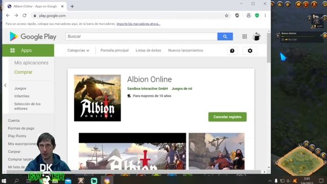 Albion Online Lanzamiento Oficial en Google play Android y App Store en iOS смотреть онлайн