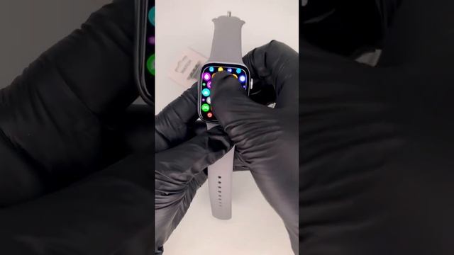 Лучшая копия Apple Watch 8 в серебристом цвете #смартчасы #умныечасы #эплвотч смотреть онлайн