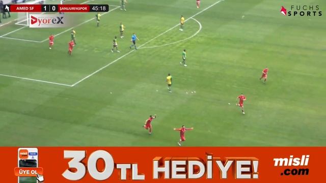 Amedspor-Şanlıurfaspor maç özeti смотреть онлайн