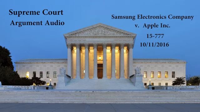 Samsung Electronics Co v. Apple Inc. Oral Arguments - Supreme Court смотреть онлайн