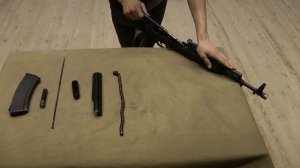 "Разборка и сборка автомата АК-74" (с комментариями)