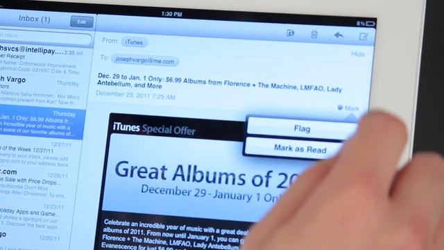 How to Mark an Email as Unread on the iPad : iPad Tips смотреть онлайн