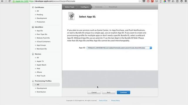 How to Set Up iOS Dev Provisioning for Distribution to Devices Before iTunes Submission? смотреть онлайн