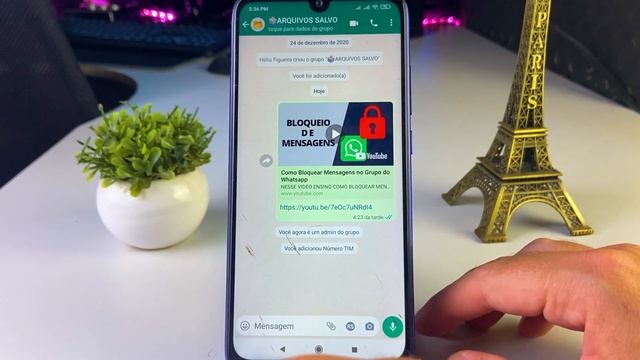 Como BLOQUEAR Mensagens no GRUPO do WHATSAPP 2023 смотреть онлайн
