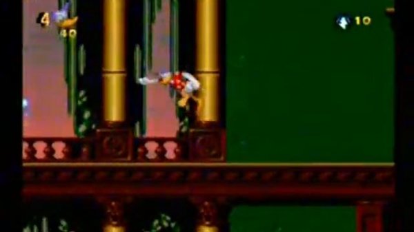 Donald Duck In Maui Mallard Sega Megadrive Gameplay - Classic Retro Game Room