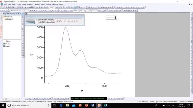 How to do peak Deconvolution | XPS peak fitting | Origin 9 - Tutorial | Basics - 6 | смотреть онлайн