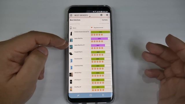 Galaxy S8 Benchmark Test смотреть онлайн