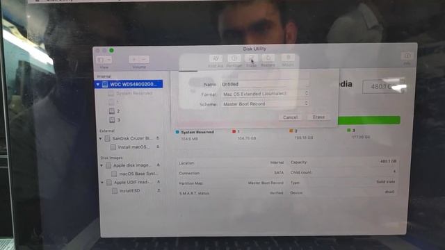 This disk doesn't use the GUID partition scheme. MacOS Cataline installation | Social Sathi смотреть онлайн