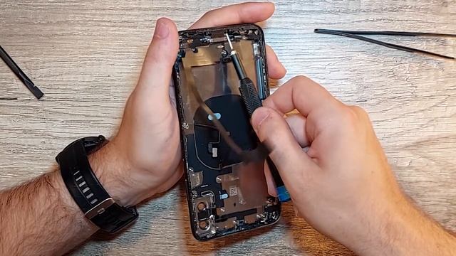 Iphone XS Max replacement display and rear cover смотреть онлайн