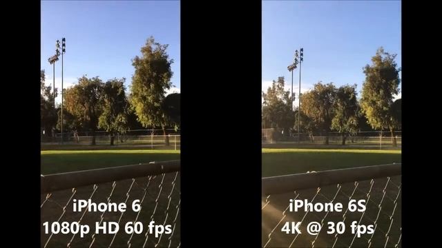 Iphone 6S 4K -vs- Iphone 6 1080p Video Resolution смотреть онлайн