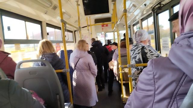 Большая поездка на троллейбусе Тролза 5275.03 Оптима № 1221, маршрут 5 смотреть онлайн