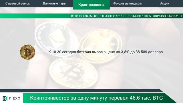 Kiexo. Квартальная прибыль UBS упала на 18%.01.02 смотреть онлайн