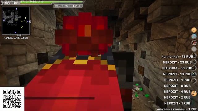 СТРИМ Minecraft, aurora project смотреть онлайн