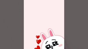 Brown and Cony Sweet Love||Line Friend Wallpapers Looks🌸