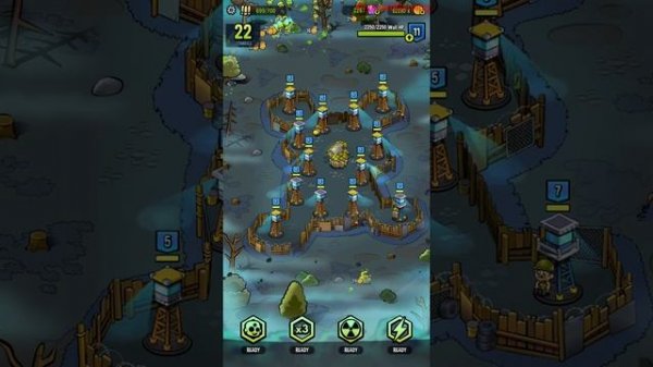 Zombie Towers - Gameplay Walkthrough Part 2 Max Level Unlocked Zombie Army (iOS,Android)