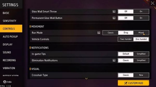 Control Setting Free Fire | Pro Player Setting Free Fire 2024 | Free Fire Setting | Free Fire | FF