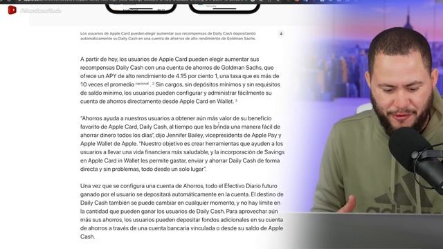 APPLE EL MEJOR BANCO 🏦! DEL MUNDO! 4.1% YA!!!!!!! смотреть онлайн