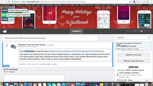 How to Get Mobile Terminal With ROOT ACESS On iOS 11-11.1.2 NO JAILBREAK! смотреть онлайн