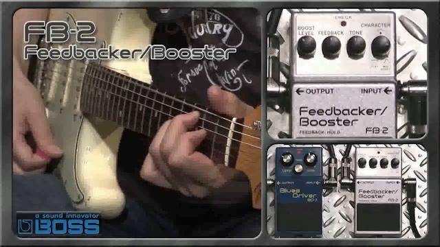 Boss FB-2 Feedbacker Booster смотреть онлайн