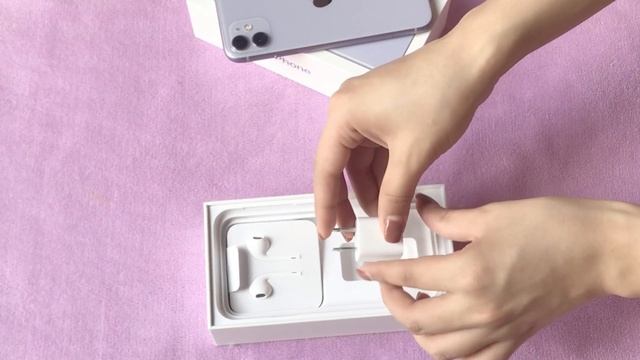 iPhone 11unboxing purple in 2021 (aesthetic) смотреть онлайн