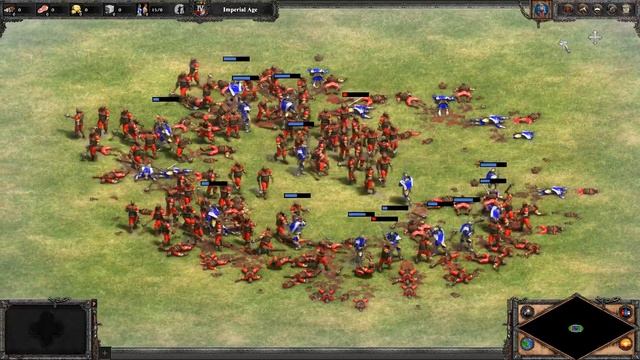 25 Champions vs 223 Militia | Age of Empires 2 смотреть онлайн