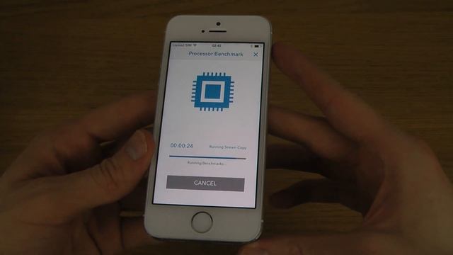 iPhone 5S iOS 7.0.6 - Benchmark Speed Test смотреть онлайн