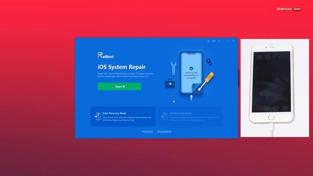 How to Recover iPhone at Home | Tenorshare ReiBoot | Fix Recovery Mode/Apple Logo Stuck смотреть онлайн