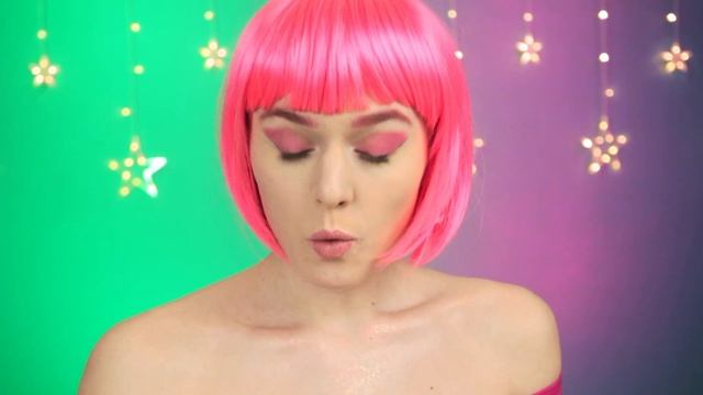 Едим продукты одного цвета целый день! Пробуем на вкус Розовые и Зеленые продукты с KuBuKu Challeng смотреть онлайн