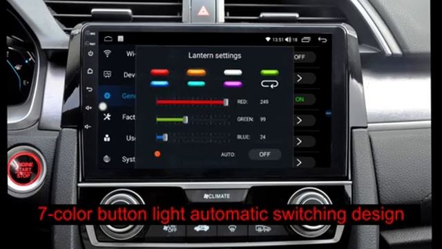 LEROAADZ single din car stereo,10.1inch,Support apple CarPlay, Dual Bluetooth,Detachable Face. смотреть онлайн
