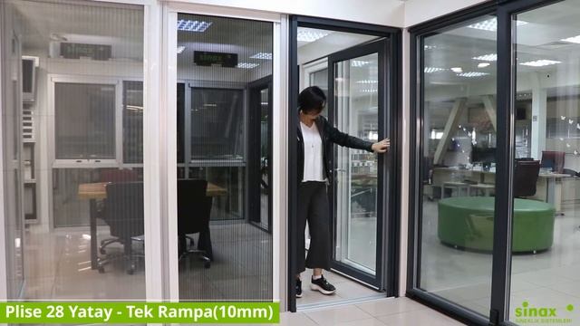 Sinax Sineklik Sistemleri | Plise Sineklik | 28 Yatay - Tek Rampa(10mm) смотреть онлайн