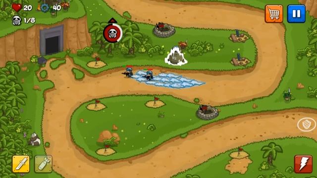 Desert Defense TD Android/iOS Gameplay Walkthrough Part 1 смотреть онлайн