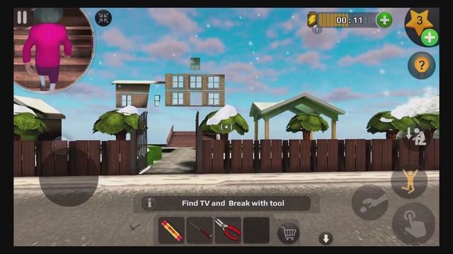 Scary Teacher 3D - Christmas Update - Gameplay Walkthrough Part 1 - New Christmas Levels (iOS) смотреть онлайн