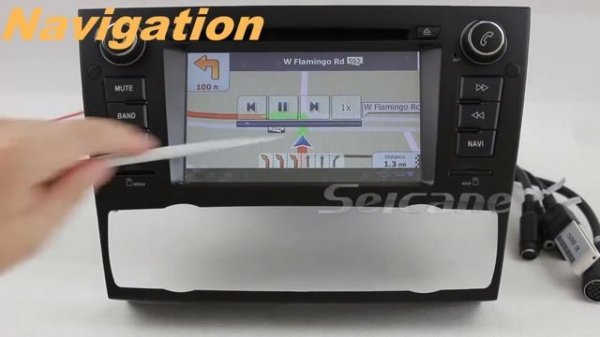 3G Wifi Autoradio Navegador GPS OEM BMW E92 con IPOD bluetooth