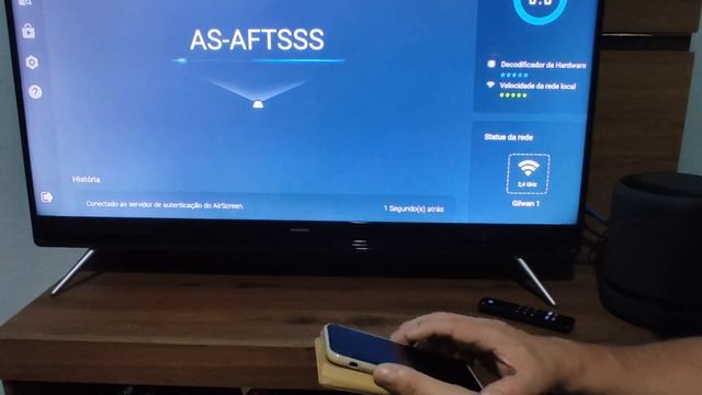 Espelhando o IPhone na Fire TV com o AirScreen. смотреть онлайн
