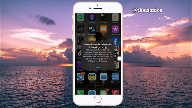 FIX ESIGN BỊ THU HỒI CÀI ĐẶT ESIGN MỚI NHẤT IOS 10-17 @ThaiSonIOS @ThaiSonCert