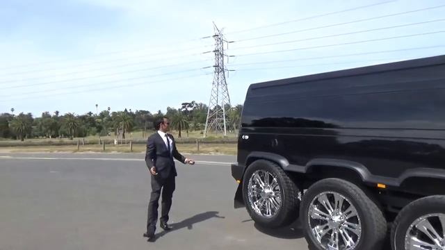 Indian Bday Bash With Triple Axle Hummer Limousine 2016 !!