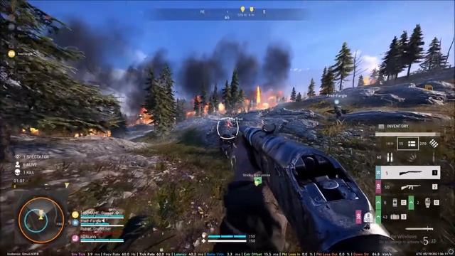 Battlefield V Firestorm - Flak gun/sticky dynamite stunt смотреть онлайн