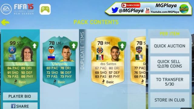 FIFA 15/16 Ios/Android | 100 Rated Cards?!? | FIFA Pack Opening смотреть онлайн