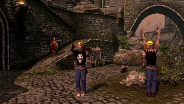 Skyrim Dance. Mod I'll dance for you. 2.flv смотреть онлайн