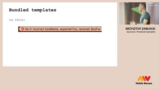 Mobile Warsaw #70 — Krzysztof Zabłocki — Sourcery: Practical examples смотреть онлайн