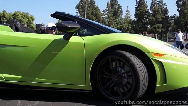 Lamborghini Gallardo LP570-4 Spyder Performante at Supercar Sunday смотреть онлайн