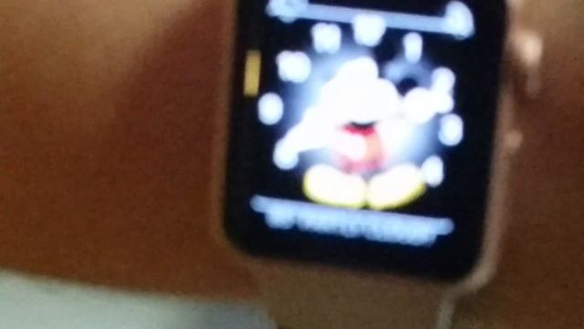 Apple Watch OS3 - Mickey Mouse Announces Time To You смотреть онлайн