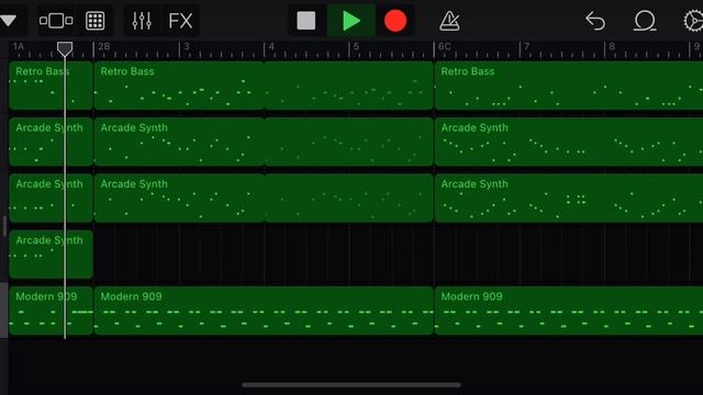 Super Mario Bros Theme (1-1) GarageBand (iPhone) смотреть онлайн