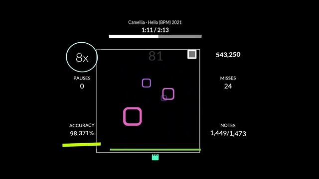 Camellia - Hello BPM 2021 // 97.71% NP // Sound Space Plus смотреть онлайн