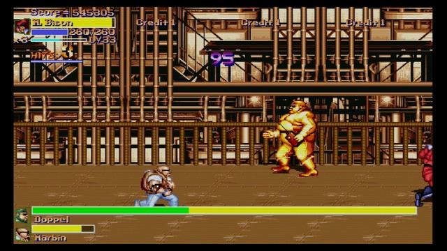 Final Fight LNS Ultimate v03. OpenBOR. Capcom All Stars (Normal) Mode with M. Bison. 2nd Attemp. смотреть онлайн