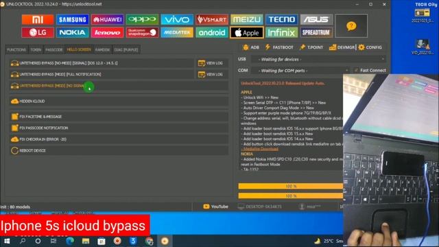 Iphone 5s icloud bypass iOS 12.5.6 with null IMEI done 100% | Part 3 | 2022 | TECH City 2.0 смотреть онлайн